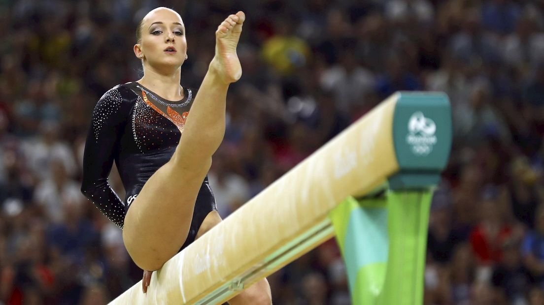De gouden balk van Sanne Wevers
