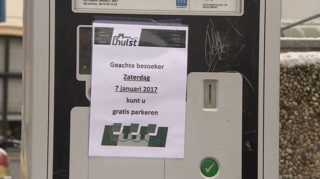 Primeur in Hulst; gratis parkeren op zaterdag (video)