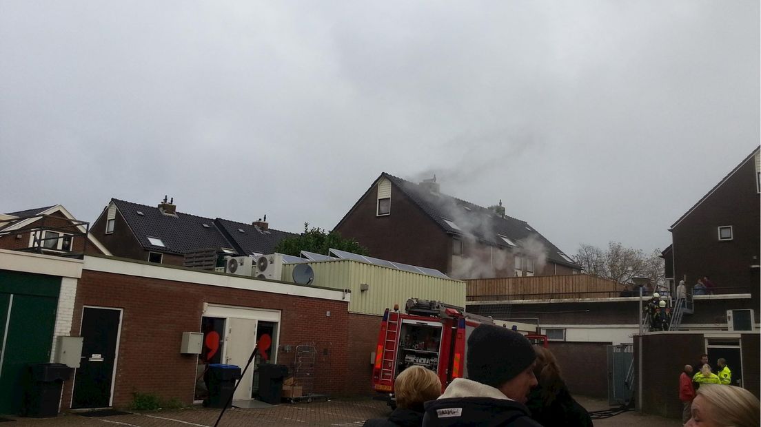Brand aan Nijstad in Borne