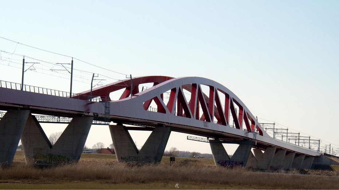 Spoorbrug Hanzelijn Zwolle