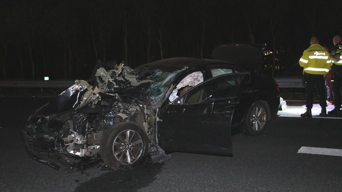 Ongeluk op A44