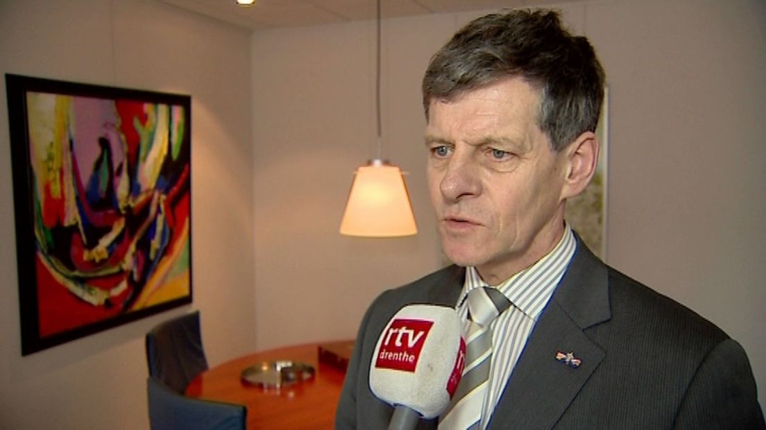 Oud-burgemeester Jan Broertjes van Midden-Drenthe