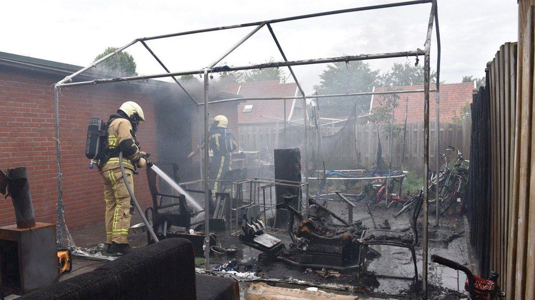 Brand in Aadorp