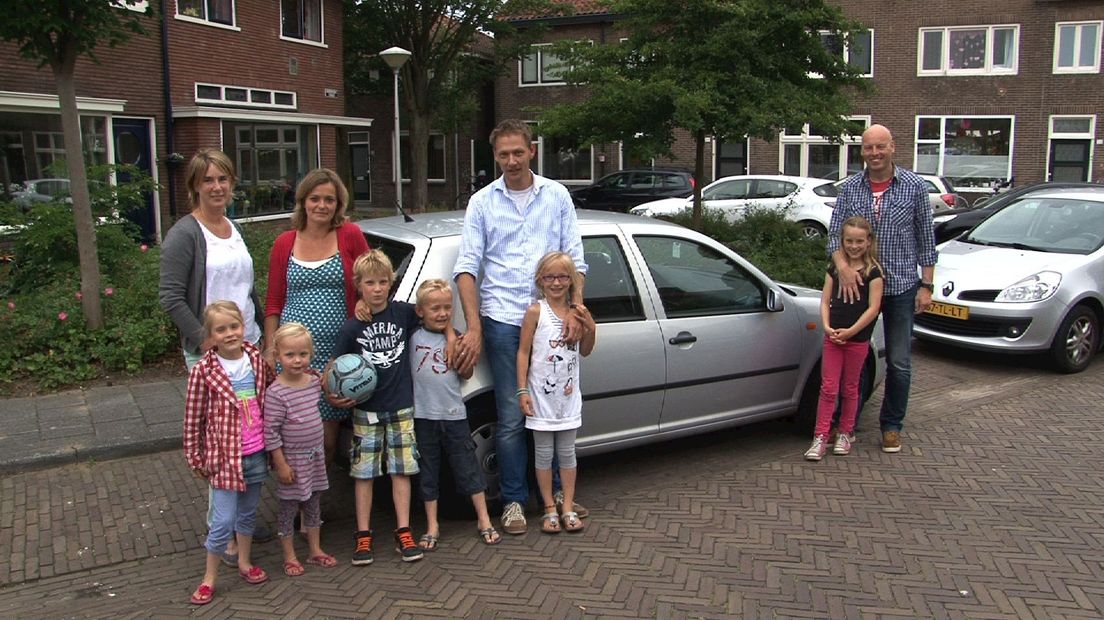 Meerdere gezinnen delen één auto