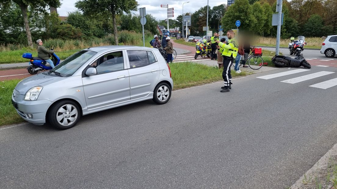 De aanrijding gebeurde op de Oostersluisweg