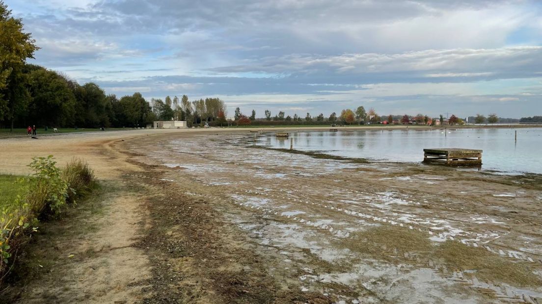 Wadlopen kan sinds kort op de Hoornse Plas