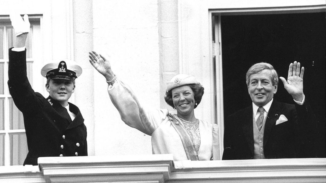 Prinsjesdag 1985, balkonscène