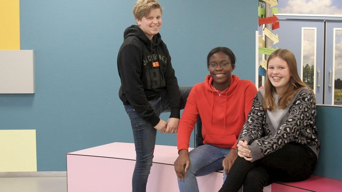 Thijs, Farida en Dani