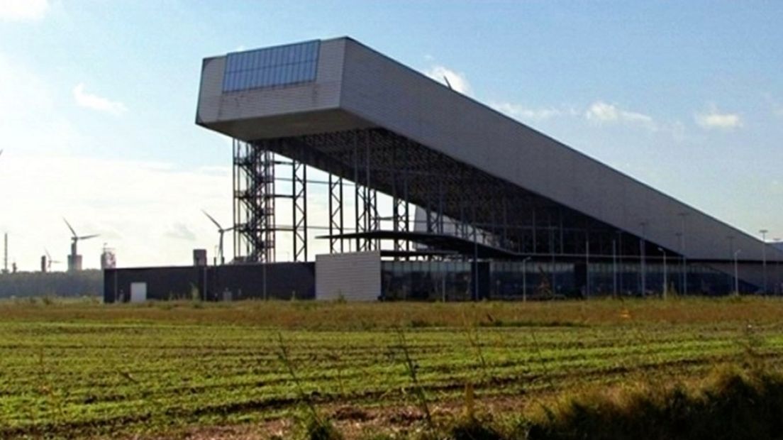 De skihal in Terneuzen