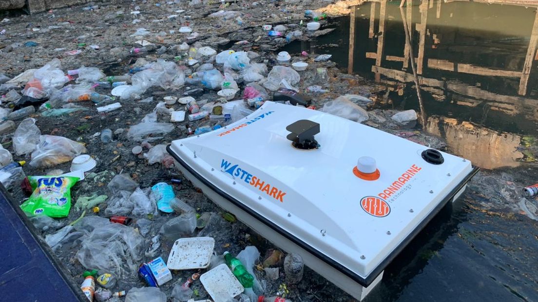 Een drijvende drone