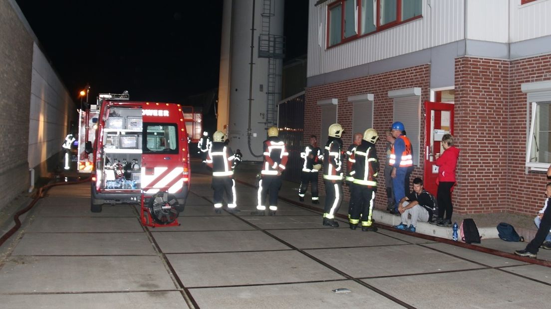 Gebakken uitjes vliegen in brand