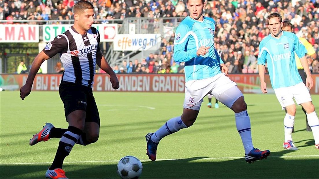 Ninos Gouriye maakte in 2012 drie goals tegen Heerenveen