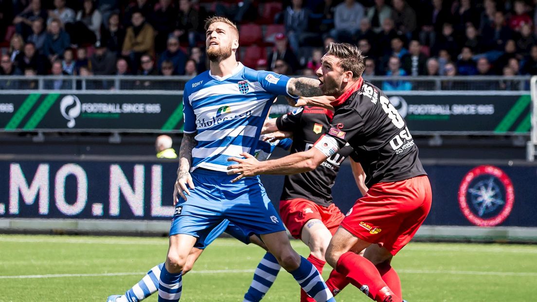 PEC Zwolle pakt een punt bij