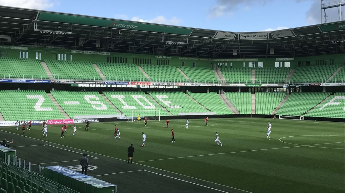 Oefenwedstrijden van FC Groningen blijven wel besloten voor publiek