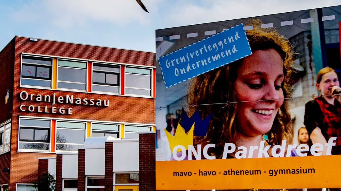 Het Oranje Nassau College Parkdreef in Zoetermeer.