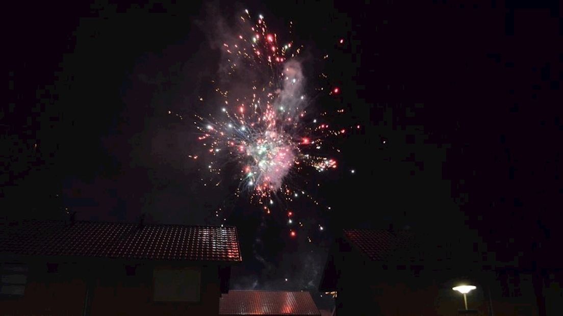 Vuurwerk in Enschede