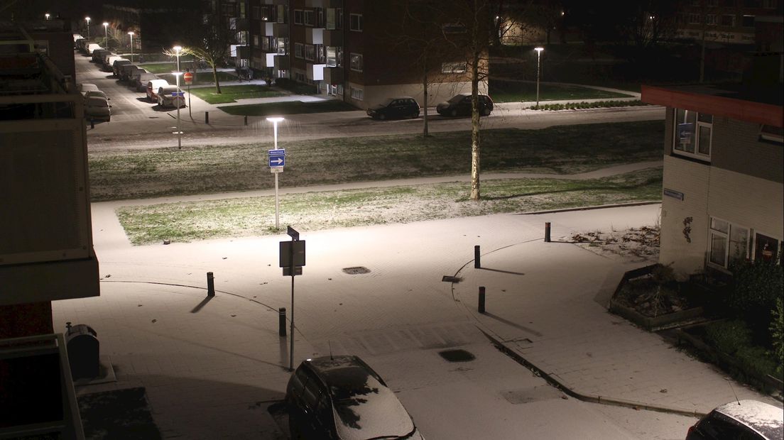 Sneeuw in Hengelo