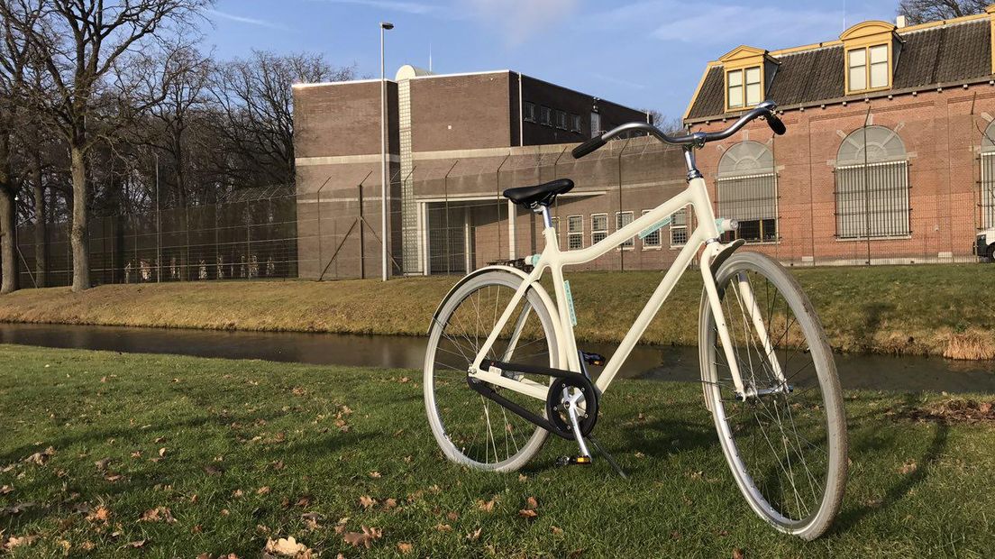 De fiets wordt gemaakt met een methode die tiglassen heet. (Rechten: Edwin van Stenis/RTV Drenthe)
