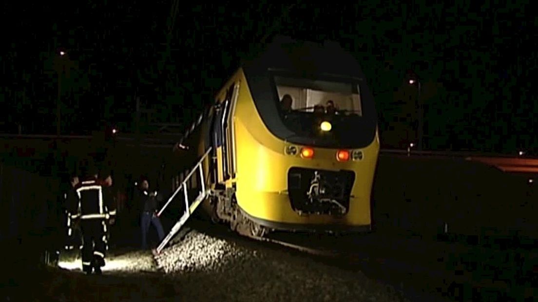 Incident met trein op Hanzelijn