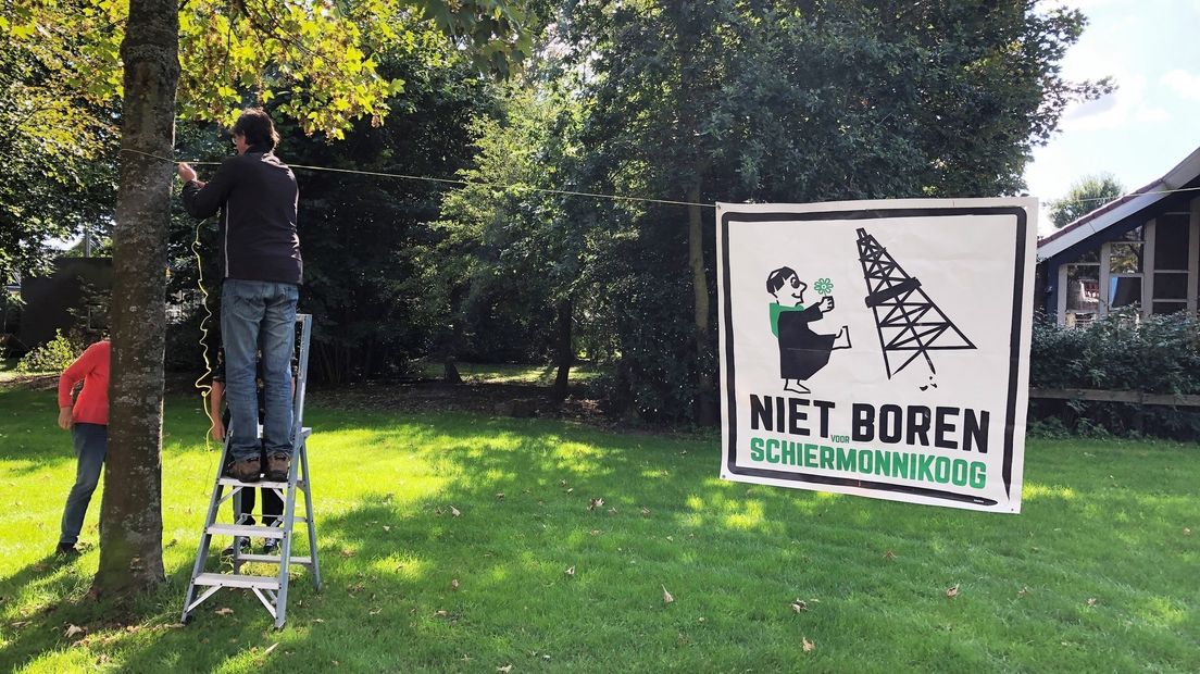 Inwoners van Schiermonnikoog zijn tegen de gasboringen.