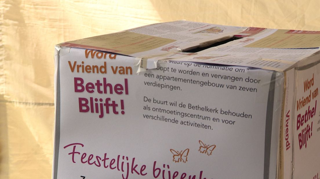 Inzamelingsactie Bethelkerk 