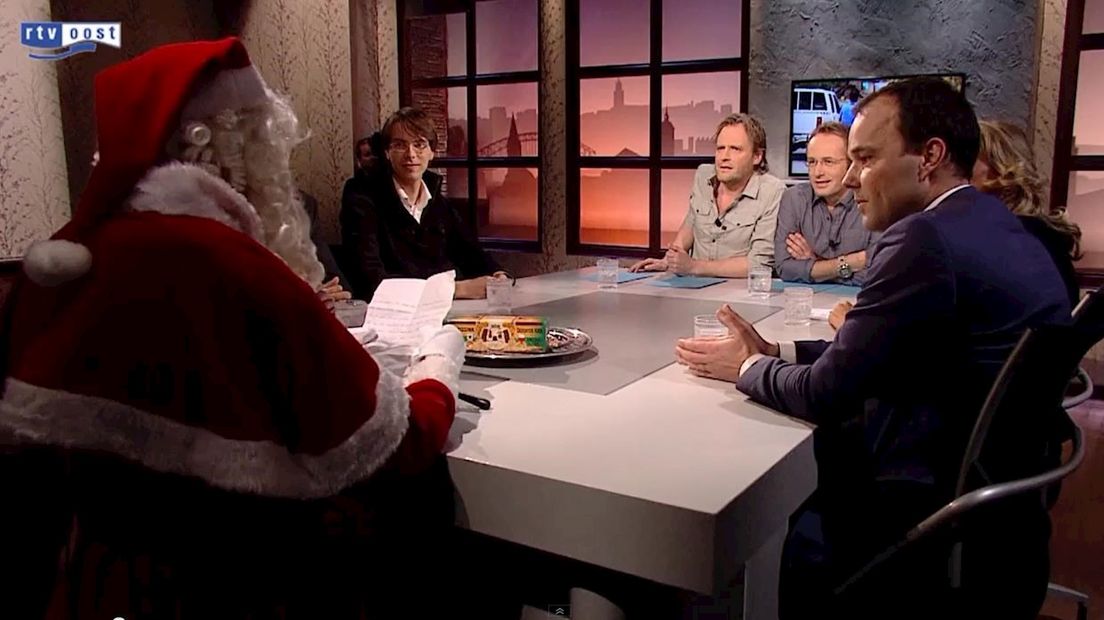 Teruggeven schaal op TV Oost