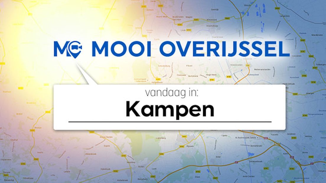 Mooi Overijssel On Tour is in Kampen.