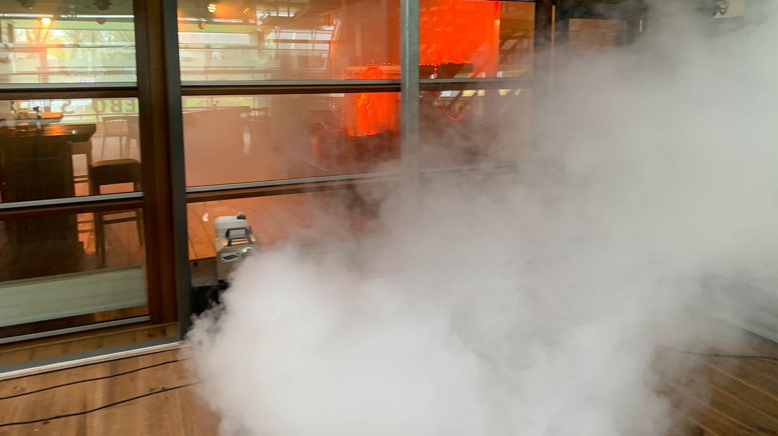 Bij de oefening werden allerlei calamiteiten geoefend. 