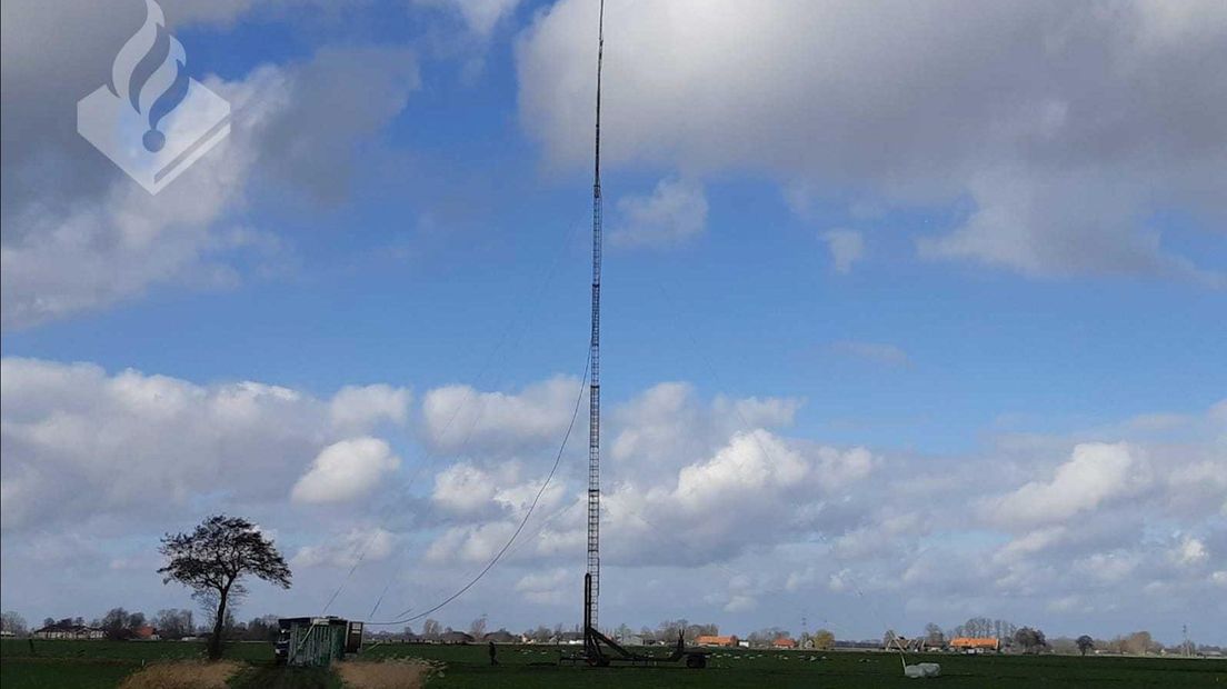 Acht zendmasten zijn uit de lucht gehaald