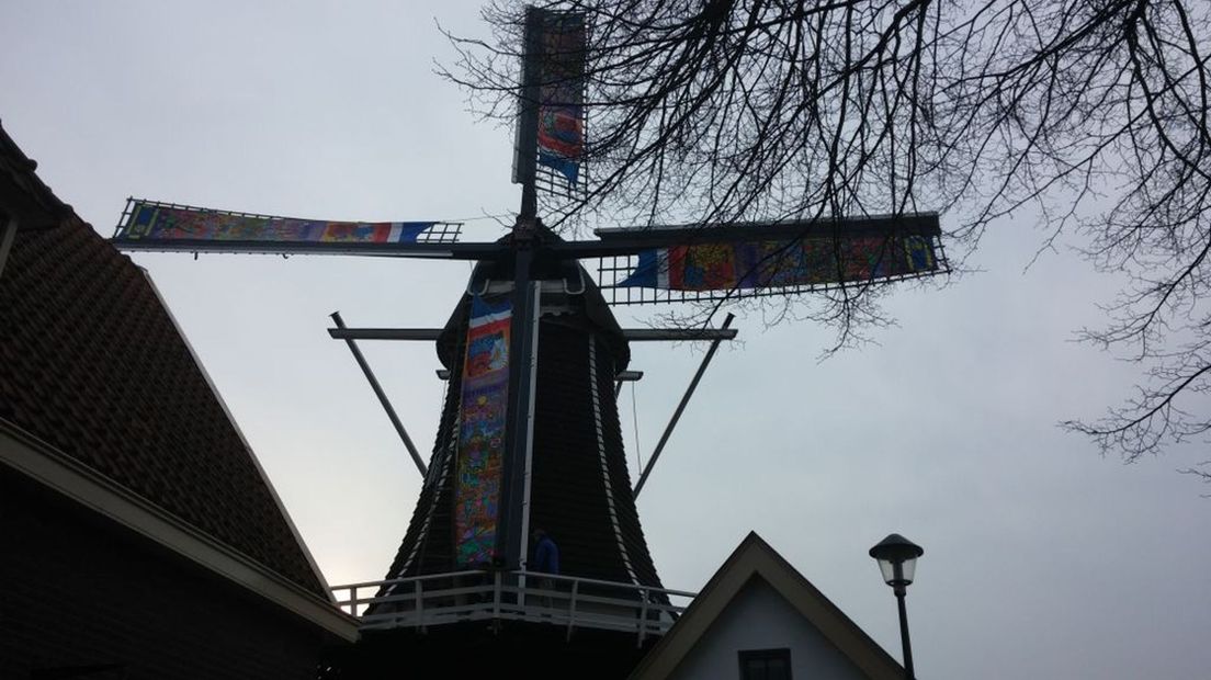 Molen Fortuin in Hattem.