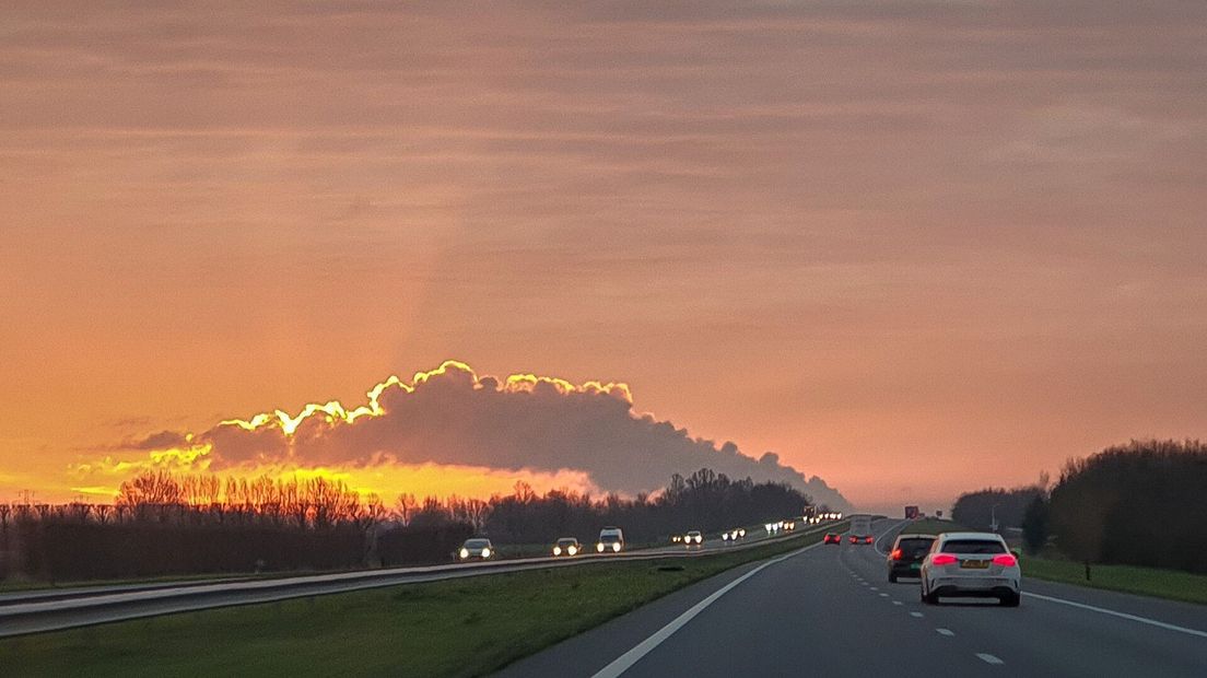 De A58 bij Waarde