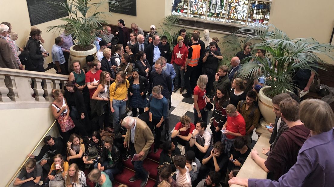 Studenten op zoek naar kamer