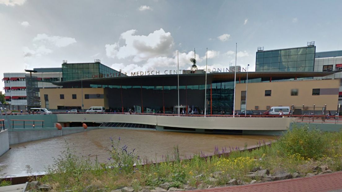 Het UMCG in Groningen heeft nu een protonencentrum (Rechten: Google Street View)