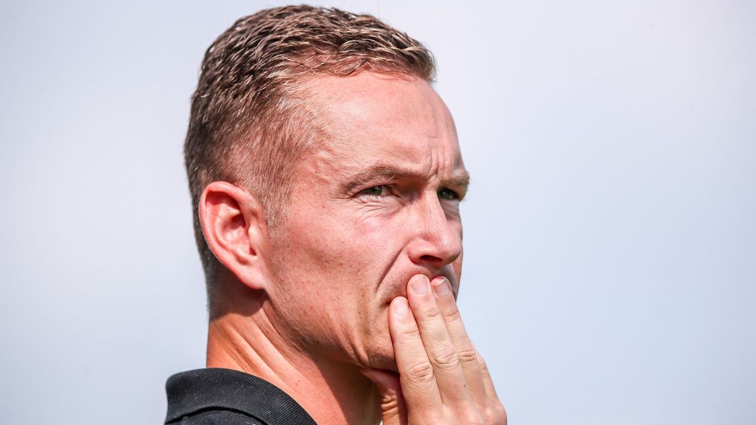 Kevin Hollander van GOES aan het nadenken