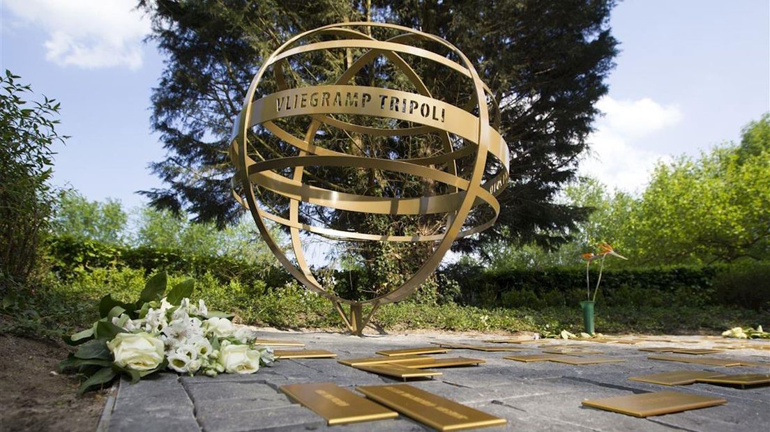 Monument slachtoffers Tripoli onthuld in Nieuwegein
