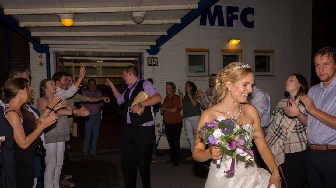 De dochter van Heleen trouwde bij het MFC