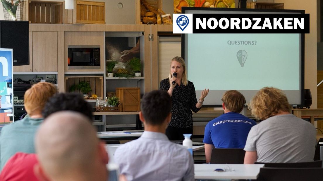 Lian de Boer legt het Startup in Residence-programma uit