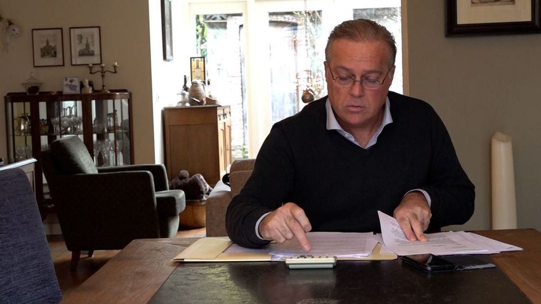 Eugène Manders was opeens 37 duizend euro kwijt
