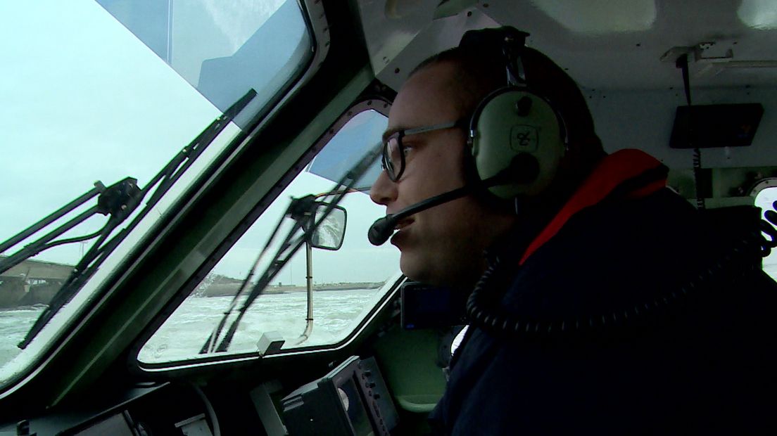 Eric is de jongste beroepsschipper ooit van de KNRM