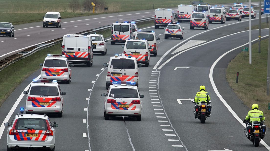 In 2015 hield de politie een vergelijkbare actie op de A28
