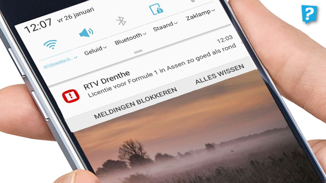 Wanneer worden pushberichten geplaatst door RTV Drenthe? (Rechten: RTV Drenthe)