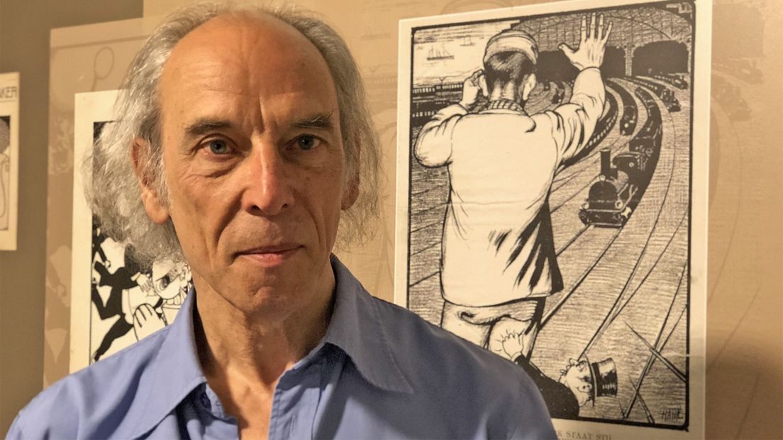Ger Tillekens, één van de samensteller van de expositie