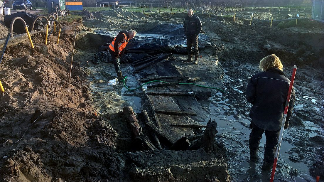 Middeleeuws schip ontdekt in Leidsche Rijn.