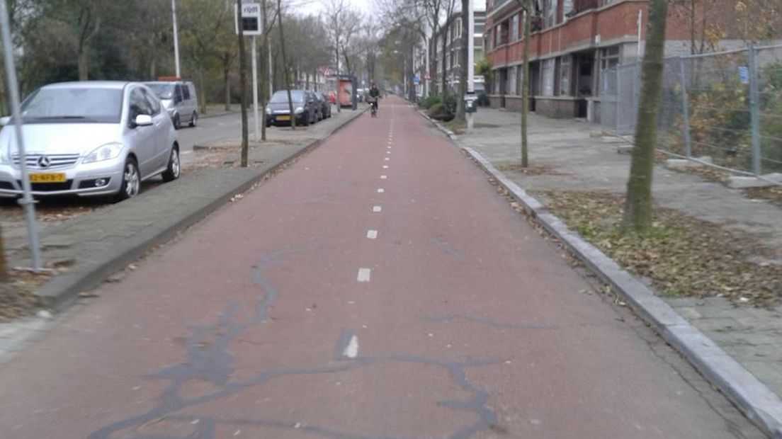 'Fietssnelweg' langs de Mient in Den Haag dreigt te verdwijnen