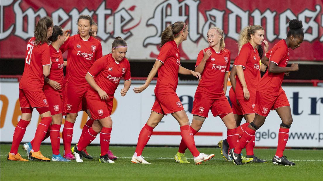 FC Twente Vrouwen plaatst zich voor de achtste finales van de Champions League