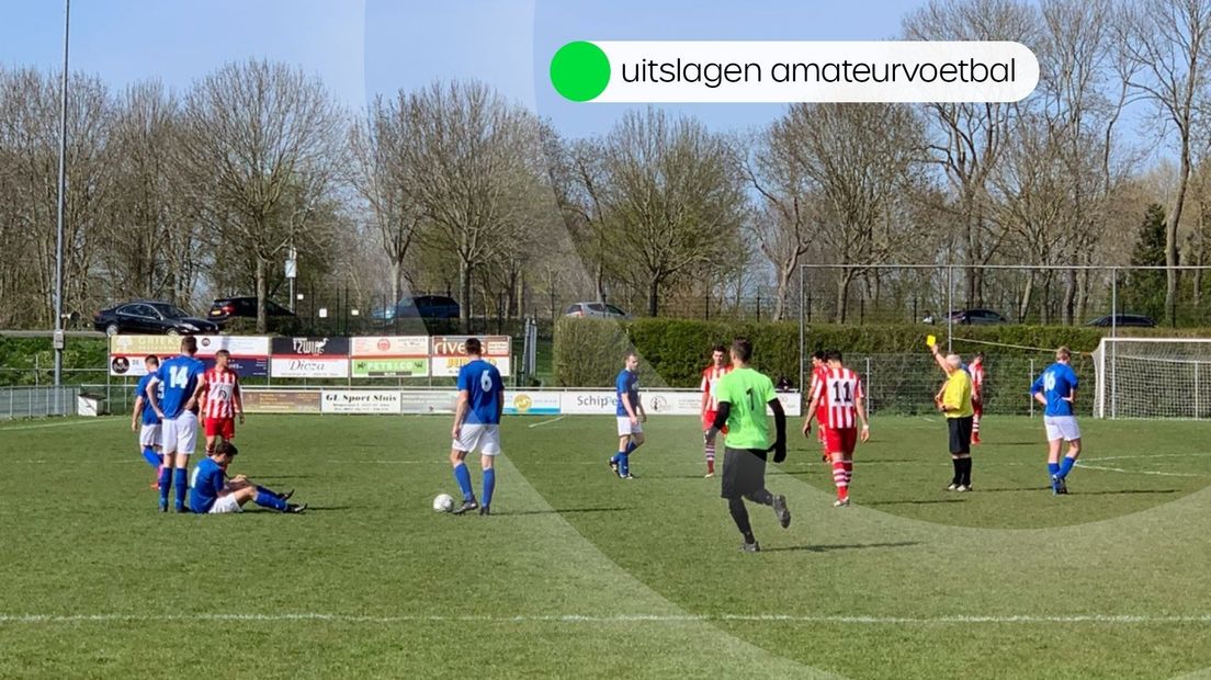 Uitslagen amateurvoetbal zondag 10 april - Omroep Zeeland
