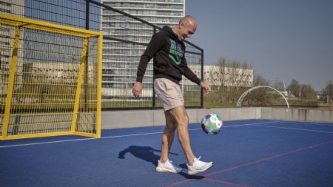 Arjen Robben is ambassadeur van de actie