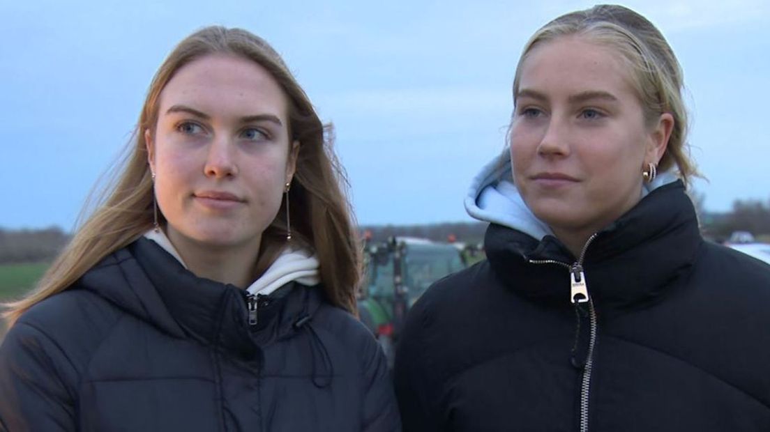 "Normaal is Rijswijk heel rustig", zeggen deze meisjes.