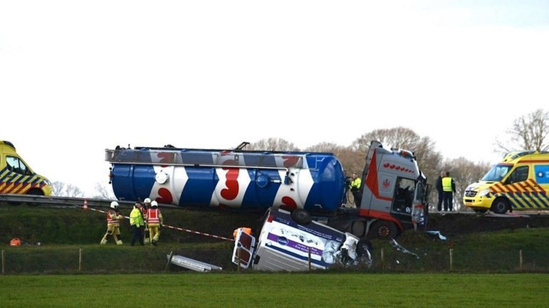 Op de N36 gebeuren regelmatig ernstige ongelukken.