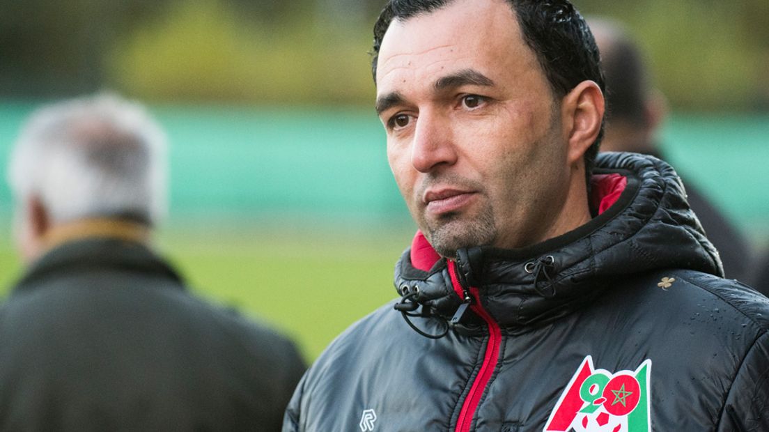Magreb-trainer Mo el Abdellaoui kan drie weken niet beschikken over Omar el Ghazouani